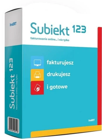 Insert * Subiekt 123 (12M) dėžę S12312M