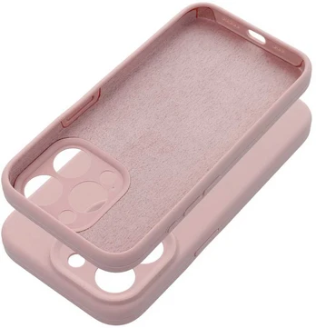 SILICONE dėklas 2mm, skirtas IPHONE 16 Plus, pudra rožinė
