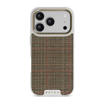 Favorite Coat - Plaid iPhone 17 Pro Case, Elite Light (MagSafe) / Gold