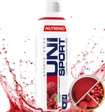 Nutrend Unisport, Raspberry Cranberry, 1000 ml