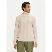 Jack & Jones Golfas 12261441 Smėlio Regular Fit