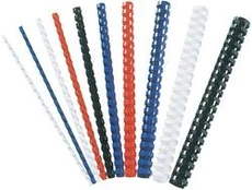 Įrišimo spiralės plastikinės FELLOWES 8mm, balta 100vnt kaina