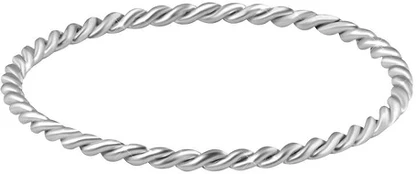 Troli Minimalist sidabrinis steel ring