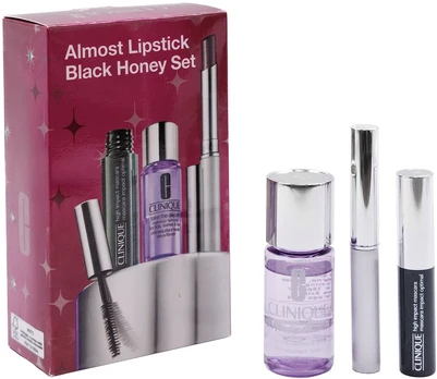 Clinique Almost Lipstick Juodas Honey Set
