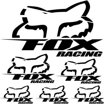 Motociklu Lipdukai „Fox Racing“ lipdukų rinkinys