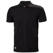 Marškinėliai HELLY HANSEN Manchester Polo, juodi kaina