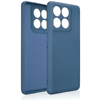 Etui Beline Silicone do Motorola Edge 60 Pro niebieski