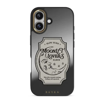 Moonlit Lovers - iPhone 17 Case, Elite Mirror (MagSafe) / Gold