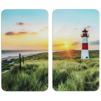 Maximex PIECES Stiklinės apsauginės plokštės krosnelei LIGHTHOUSE, 2 vnt