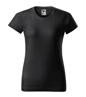 Moteriški Marškinėliai MALFINI Basic 134 Ebony gray, 160g/m2