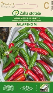 Paprikos vienametės Jalapeno