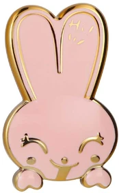 Phone stand RABBIT - stick-on - pink kaina