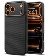 Dėklas Spigen Liquid Air iPhone 17 Pro matte juodas