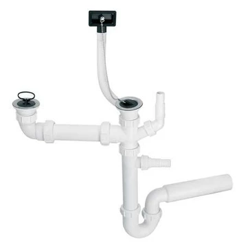 Sifonas McAlpine dvigubas 1,5 "(HC7 + DO2-U)