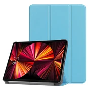 iLike iPad 10.2 Tri-Fold Eco-Leather Stand Case Sky Blue kaina