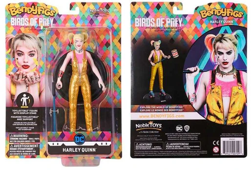 Noble Collection DC Comics Harley Quinn Bendyfigs malleable figure 19cm