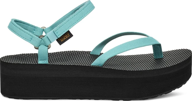 Teva FLATFORM SANDAL SLIM Bright Teal/ Black - 42