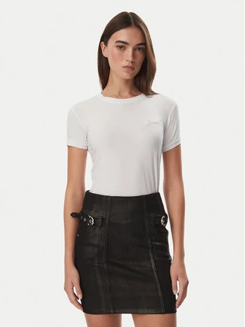 Guess Marškinėliai 183551 Balta Classic Fit
