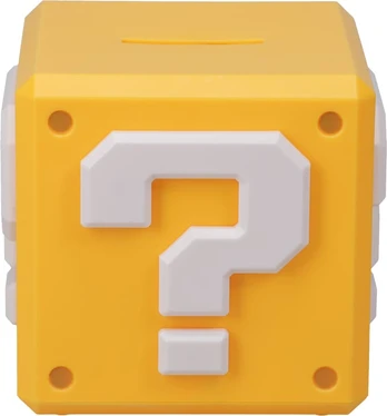 Paladone Super Mario Question Block Money Box