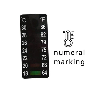 LCD Vandens Temperatūros Termometrai 5 vnt