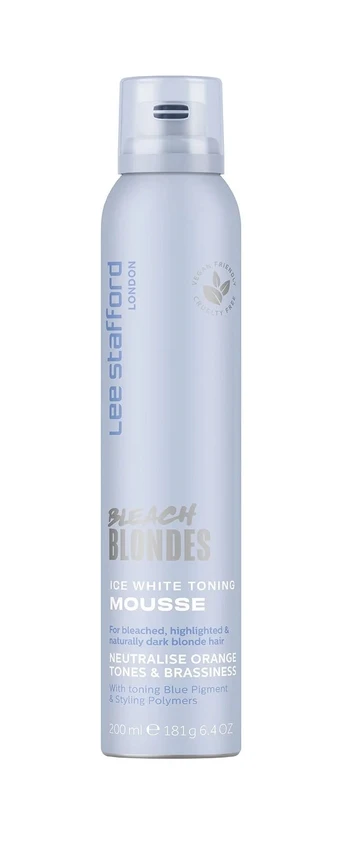 Lee Stafford - Bleach Blondes Ice White Toning Mousse 200 ml