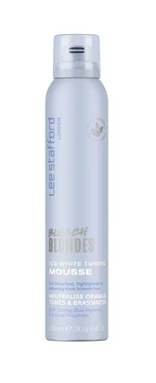 Lee Stafford - Bleach Blondes Ice White Toning Mousse 200 ml kaina