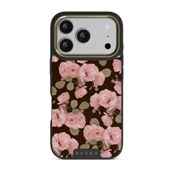 Desert Rose - iPhone 17 Pro Case, Elite Dark (MagSafe) / Gold