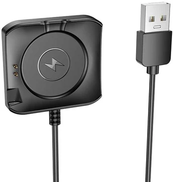 HOCO charging cable for smartwatch Y28 0,6 m juodas
