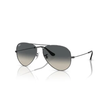 Ray-Ban Aviator Metal Large akiniai | Gunmetal - Grey