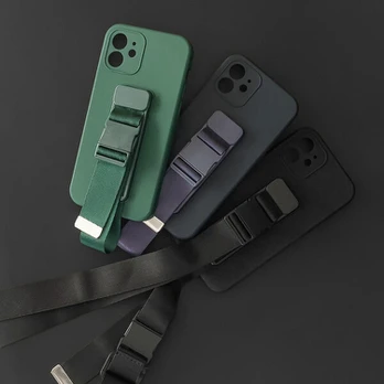 Rope Case dėklas su grandinėlės dirželiu „iPhone 8 Plus“ / „iPhone 7 Plus“, mėlynas
