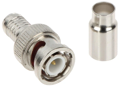 UŽSPAUDŽIAMAS KIŠTUKAS BNC-W/CRIMP-RG59*P100