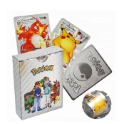 Sidabrinė Pokemon kortų kaladė 52vnt. TCG Silver - Limited Edition kaina