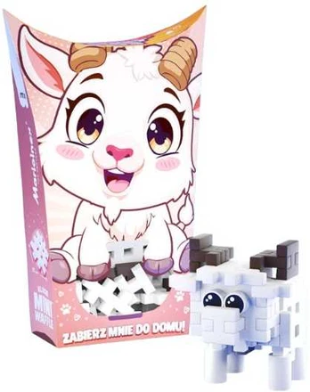 Marioinex *****Klocki waffle mini PocketPets Kozioł 06941