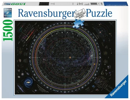 3D dėlionė Ravensburger Map of the Universe