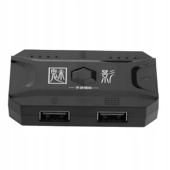 Gamingo klaviatūra pelė gamepad adapteris keitiklis prievadas 75x40x15mm micro usb
