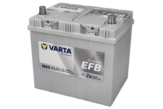 Akumuliatorius VARTA EFB565501065 12V 65Ah 650A D+