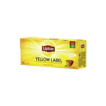 Juodoji arbata LIPTON YELLOW LABEL TEA, 25 vnt.