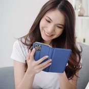 Dėklas Oem Smart Case book for SAMSUNG A35 navy kaina