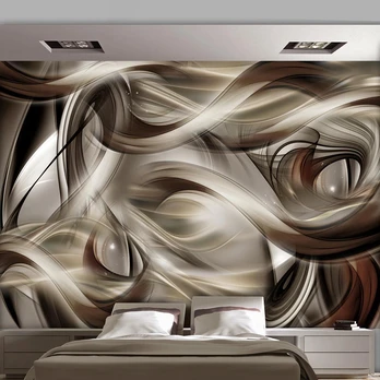 Artgeist Fototapetas - Brown Revelry