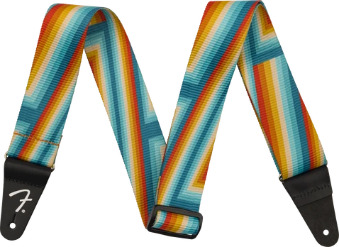 Diržas gitarai Fender Retro Rainbow Strap
