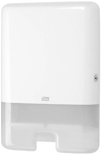 Popierinių rankšluosčių servetėlėmis laikiklis Tork Elevation Interfold H2, 552000