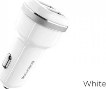 Įkroviklis Borofone 2x USB-A 2,4 A (BFO-BZ13-W)