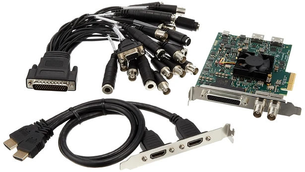 „Blackmagic Design Decklink Studio 4K“.