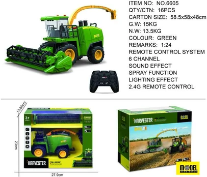 Ramiz Harvester Žalias R/C