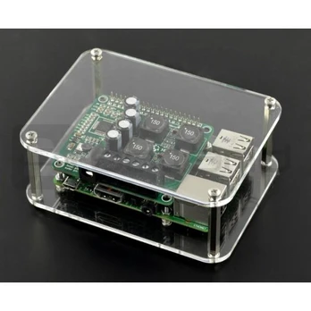 Gravlaser Oem Raspberry Pi dėžutė - permatoma atvira