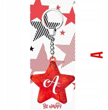 Raktų pakabukas Star A Be Happy Gifts