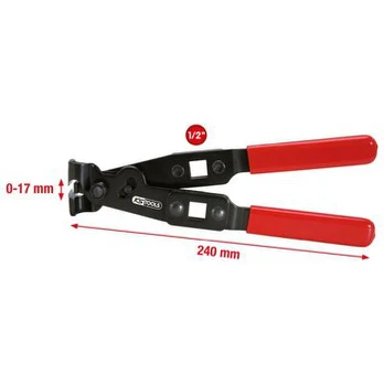 Replės, žarnos spaustukas KS TOOLS 115.1053