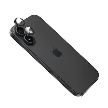 FIXED Armor Camera Glass for Apple iPhone 17, juodas