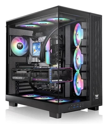 Thermaltake View 380 XL TG ARGB Juodas