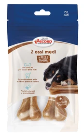 Skanėstas šunims Record Treats Medium, džiovinta oda, 0.13 kg, 2 vnt. kaina